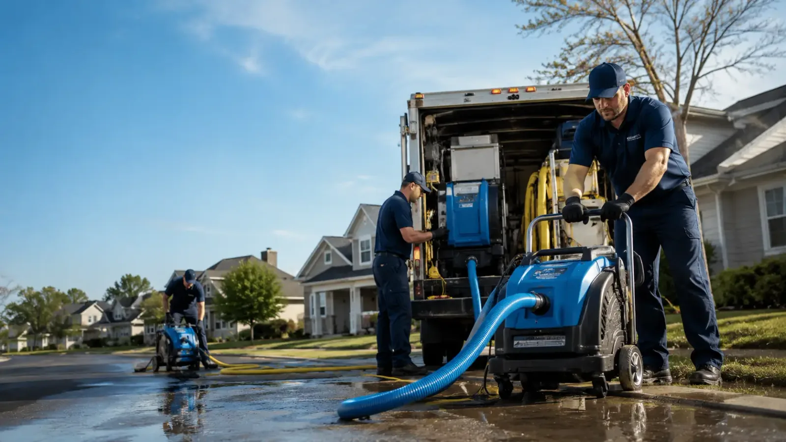 Flood Damage Cleanup in Hugheston, WV